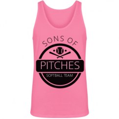 Unisex Jersey Neon Tank Top