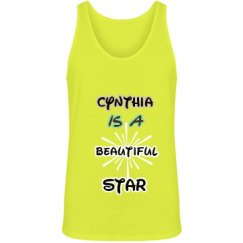 Unisex Jersey Neon Tank Top