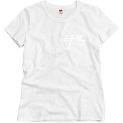 Ladies Semi-Fitted Relaxed Fit Basic Promo Tee