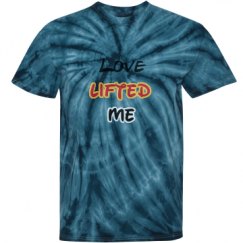 Unisex Tie-Dye Cyclone Pinwheel Tee