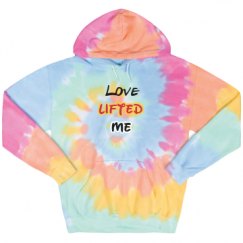 Unisex Tie-Dye Fleece Hoodie