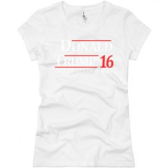 Ladies Slim Fit Basic Promo Jersey Tee