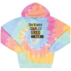 Unisex Tie-Dye Fleece Hoodie