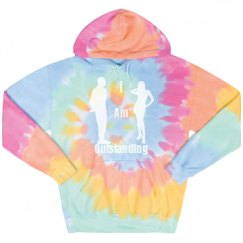 Unisex Tie-Dye Fleece Hoodie