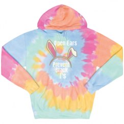 Unisex Tie-Dye Fleece Hoodie