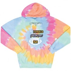 Unisex Tie-Dye Fleece Hoodie