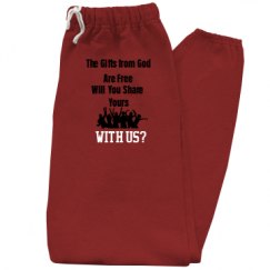 Unisex Fleece Sweatpants