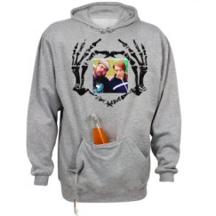 Unisex Beer Holder Tailgate Hoodie