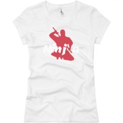 Ladies Slim Fit Basic Promo Jersey Tee