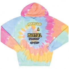 Unisex Tie-Dye Fleece Hoodie