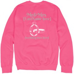 Unisex Neon Crewneck Sweatshirt