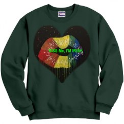 Unisex Film and Foil Crewneck Sweatshirt