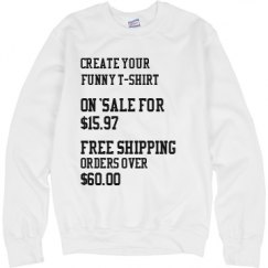 Unisex Ultimate Cotton Crewneck Sweatshirt