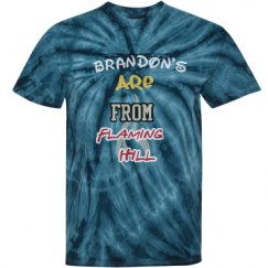 Unisex Tie-Dye Cyclone Pinwheel Tee