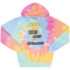 Unisex Tie-Dye Fleece Hoodie