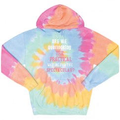 Unisex Tie-Dye Fleece Hoodie