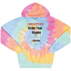 Unisex Tie-Dye Fleece Hoodie