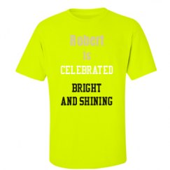 Unisex Ultra Cotton Safety Neon Crewneck Tee