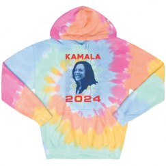 Unisex Tie-Dye Fleece Hoodie