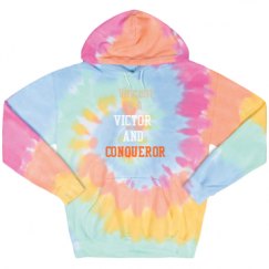 Unisex Tie-Dye Fleece Hoodie