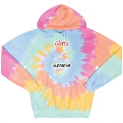 Unisex Tie-Dye Fleece Hoodie