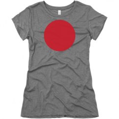 Ladies Slim Fit Super Soft Triblend Tee