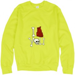 Unisex Neon Crewneck Sweatshirt