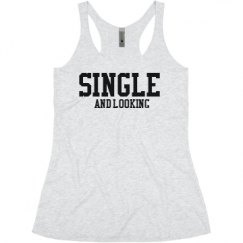 Ladies Slim Fit Super Soft Racerback Triblend Tank