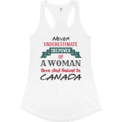 Ladies Slim Fit Racerback Tank Top