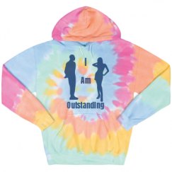 Unisex Tie-Dye Fleece Hoodie