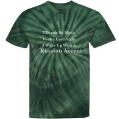 Unisex Tie-Dye Cyclone Pinwheel Tee