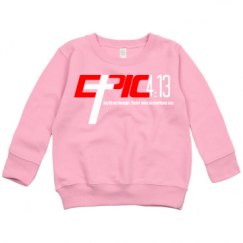 Toddler Crewneck Basic Promo Sweatshirt