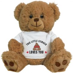 Little Stinker Valentine's Bear Gift